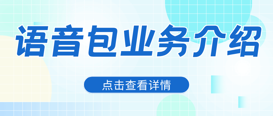 电信都有哪些语音包，每档语音包资费多少？