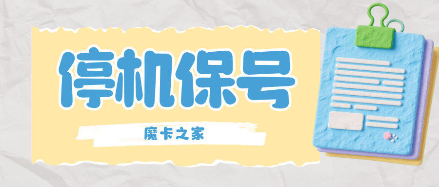 副卡能否单独办理停机保号业务？