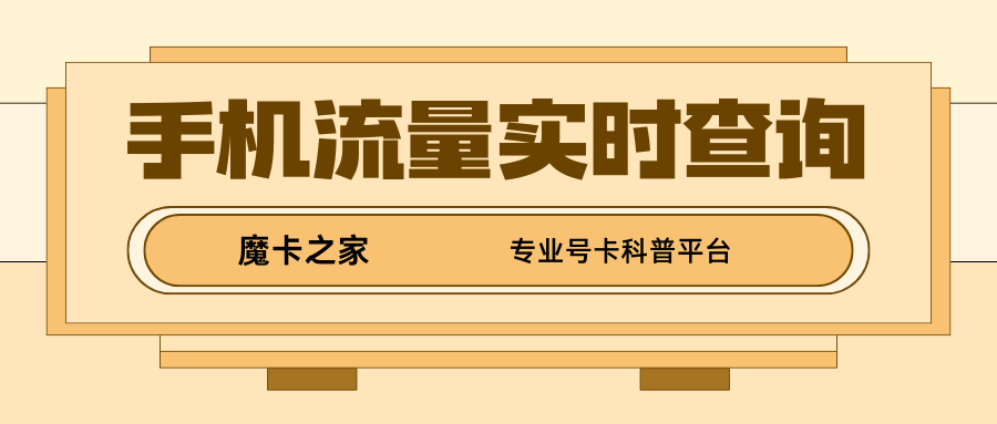 如何查询今天用了多少手机流量？